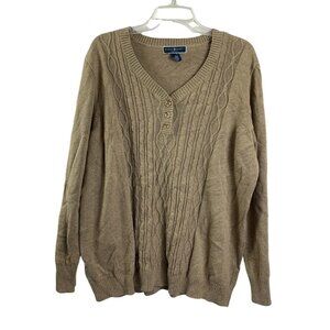 Karen Scott Women's Chestnut Cardigan